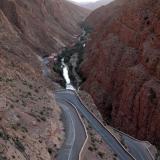 Carretera panorámica en el valle de Dades.
Fot. J. Scovil. (Autor: Josele)