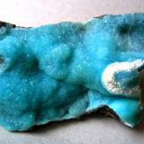 Hemimorphite
Wenshan Mine, Yunnan Province, China
110 x 60 x 35 mm (Author: Tobi)