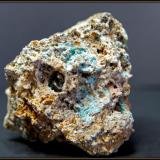 Auricalcita
Mina Ivona - Asiego - Cabrales - Asturias - España
6.5 x 6.5 cm (Autor: Mijeño)