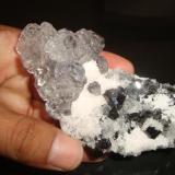 Calcite, fluorite and sphalerite
Naica, Chihuahua, Mexico.
12 cm. (Author: javmex2)
