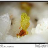 Mimetite
Mas Dieu, Gard, France
fov 3 mm (Author: ploum)