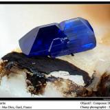 Azurite
Mas Dieu, Gard, France
fov 3 mm (Author: ploum)