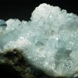 Celestina
Sakoany mine - Valle de la Sofia - Mahajanga - Majunga - Madagascar
125 x 65 x 65 mm
El cristal mayor hace 30 mm (Autor: Joan Martinez Bruguera)