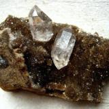 Quartz
Crystal Grove Diamond Mine, St Johnsville, Montgomery County, New York,  USA
Specimen width 50 mm (Author: Tobi)