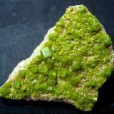 Pyromorphite
Tanzfleck, Freihung, Bavaria, Germany
Specimen width 50 mm (Author: Tobi)