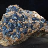 Cuarzo (variedad azul)<br />Yacimiento de Cuarzos azules, Cabezo Agudo, Los Vives, Orihuela, Comarca Vega Baja del Segura, Alicante / Alacant, Comunidad Valenciana / Comunitat Valenciana, España<br />8,5 x 6 cm.<br /> (Autor: Pedro Antonio)