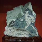 Fluorite with Dolomite
Yaogangxian Mine, Yizhang, Chenzhou, Hunan, China 
27.8 x 20 x 9 cm (Author: chinamineral)