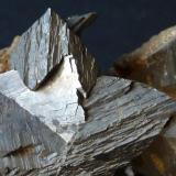 Arsenopirita con Cuarzo y Mica
Panasqueira, Portugal
5 x 4 cm.

Otro detalle de la pieza anterior (Autor: javier ruiz martin)