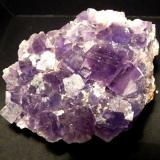 FluoritaMatagalls Mine (Sant Marçal Mines), Sant Marçal, Viladrau, Comarca Osona, Gerona / Girona, Catalonia / Catalunya, Spain110x85 mm Cr.  Gr. 20 mm. (Autor: Jesus Franquesa Baucells)