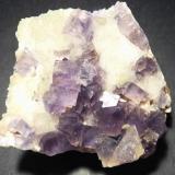 FluoritaMatagalls Mine (Sant Marçal Mines), Sant Marçal, Viladrau, Comarca Osona, Gerona / Girona, Catalonia / Catalunya, Spain80 x 65 mm (Autor: Jesus Franquesa Baucells)