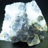 FluoritaMatagalls Mine (Sant Marçal Mines), Sant Marçal, Viladrau, Comarca Osona, Gerona / Girona, Catalonia / Catalunya, Spain80 x 65 mm (Autor: Jesus Franquesa Baucells)