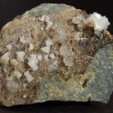 Fluorite, Ankerite, 
Haggs Mine, Nentsberry, Alston, Cumbria.
40 x 30 mm (Author: nurbo)
