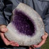 Amethyst
Sarusas, Skeleton Coast, Namibia
290 x 260 mm (Author: Pierre Joubert)