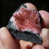 Rhodochrosite
N’ Chwaning 2; KMF, South Africa
33 x 31 mm
 (Author: Pierre Joubert)