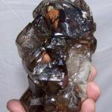 Quartz, dark smoky
Neu Scwaben, Karibib, Namibia
123 x 78 x 59 mm (Author: Pierre Joubert)