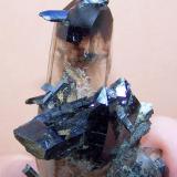 Aegirine and smoky quartz
Zomba mountains, Malawi
86 x 42 x 33 mm (Author: Pierre Joubert)