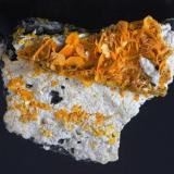 Wulfenite
Stefanie Mine, Bad Bleiberg, Bleiberg District, Carinthia, Austria
Specimen size 6,5 cm (Author: Tobi)