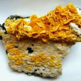 Wulfenite
Stefanie Mine, Bad Bleiberg, Carinthia, Austria
Specimen size 6,5 cm (Author: Tobi)