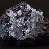 Fluorite on Hematite,
Florence Mine, Egremont, Cumbria, England, UK.
90 x 70 mm (Author: nurbo)
