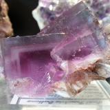 Fluorita
Berbes, Asturias, España
10x7 cm, cristales de 4 cm (Autor: Raul Vancouver)