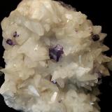 Calcita, Fluorita
La Collada, Asturias, España
18x15cm, cristales de hasta 1.5cm (Autor: Raul Vancouver)