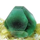 Fluorite, mica
Erongo Mountain, Erongo Region, Namibia
50 mm x 27 mm (Author: Carles Millan)