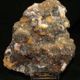 Cerusita y baritina
Mibladen Mine, Upper Moulouya lead district, Midelt, Marruecos
15 x 15 x 5 cm (Autor: DavidSG)