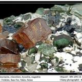 Vesuvianite
Felskinn, Fee Glacier, Saas Fee, Zermatt, Wallis, Switzerland
fov 8mm (Author: ploum)