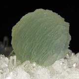 Prehnite
Lower New Street quarry, Paterson, Passaic Co., New Jersey, USA
9.99 mm (Author: Matteo_Chinellato)