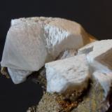 CalcitaMina Manolita, Lomas de la Cazolilla, El Puntal, Campos de Golf, Atamaría, Cartagena, Comarca Campo de Cartagena, Región de Murcia (Murcia), España6 x 5,5 cm. (Autor: javier ruiz martin)