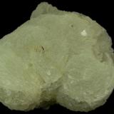 Prehnita
Cerro Culebras, Cantera Oficarsa, Carchalejos, Jaén, Andalucía, España.
42 x 35 x 22 mm. (Autor: José Luis Zamora)