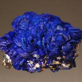 Azurite
Silver Hill Mine, Waterman Mts., Pima Co., Arizona
2.5 x 4.2 cm. (Author: crosstimber)