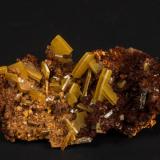 Wulfenita
Mina Ojuela, Mapimí, Durango, México
6x4 cm (Autor: victor chaul chamut)