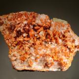 Vanadinite
Grey Horse Mine, Dripping Springs Mts., Pinal Co., Arizona
7.5 x 10.0 cm
Collected in June 1976 by Gary Fleck. (Author: crosstimber)