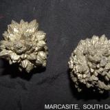 Marcasite
Belle Fourche Reservoir, South Dakota, USA
2.5 x 2.5 cm (Author: Joseph D'Oliveira)