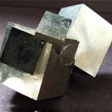 Pyrite,
Navajun, La Rioja, Spain.
Cubes to 22 mm (Author: nurbo)