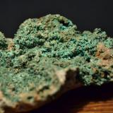 MalaquitaEl Coriellu Mine, El Coriellu, San Cosme de Llerandi, Parres, Comarca del Sueve, Principality of Asturias (Asturias), Spain10 x 7 cm. (Autor: Quexigal)