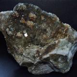 Fluorite, Baryte and Chalcopyrite.
Arkengarthdale, North Yorkshire, England, UK.
170 x 120 mm (Author: nurbo)
