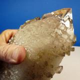 Quartz
Brandberg, Namibia
213 x 98 x 54 mm
Same as above. (Author: Pierre Joubert)