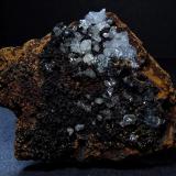 Hemimorphite.
Precaución Mine, Cabezo de San Ginés, Cartagena, Murcia, Spain.
45 x 45 mm (Author: nurbo)