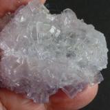 FluoritaEmilio Mine, Obdulia vein, Caravia mining area, La Rubiera, Loroñe, Colunga, Comarca de la Sidra, Principality of Asturias (Asturias), Spain5,5 x 4 cm. (Autor: javier ruiz martin)