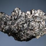 Galena
Kruchev dol Mine, Madan Orefield, Smolyan Oblast, Bulgaria
3.5 x 6.0 cm.
This spinel-twinned galena was mined in 2006 from Level 450, Block 22, (Author: crosstimber)