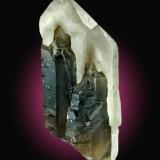 Quartz (variety smoky quartz)<br />Mas Sever Quarry, Massabè (Mas Ceber), Sils, Comarca La Selva, Gerona / Girona, Catalonia / Catalunya, Spain<br />7 cm high<br /> (Author: Joan R.)