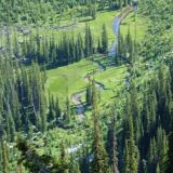 view of upper Airy creek from my clearview claim Passmore BC Canada (Author: thecrystalfinder)