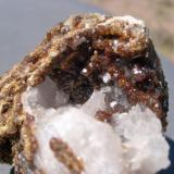 3 cm pocket of small andradite (Author: Darren)