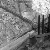 1906 shot looking down at west landing of bridge (Author: Peter Megaw)