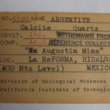 original label for specimen (Author: Peter Megaw)