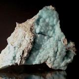 Hemimorphite from Cerro Las Minas, Guadalupe Victoria, Durango, Mexico.
Size: 23 cm wide x 21 cm tall (Author: Jean Sendero)