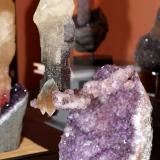 Amethyst with calcite, 60 cm X 20 cm wide and 30 cm in length (Author: silvio steinhaus)