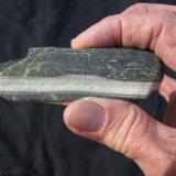 Ricolite (Serpentine)
30 miles north of Lordsburg, New Mexico
2 X 5 inches (Author: Rich Loose)